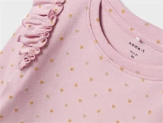 Name It corsage guldhjerter top